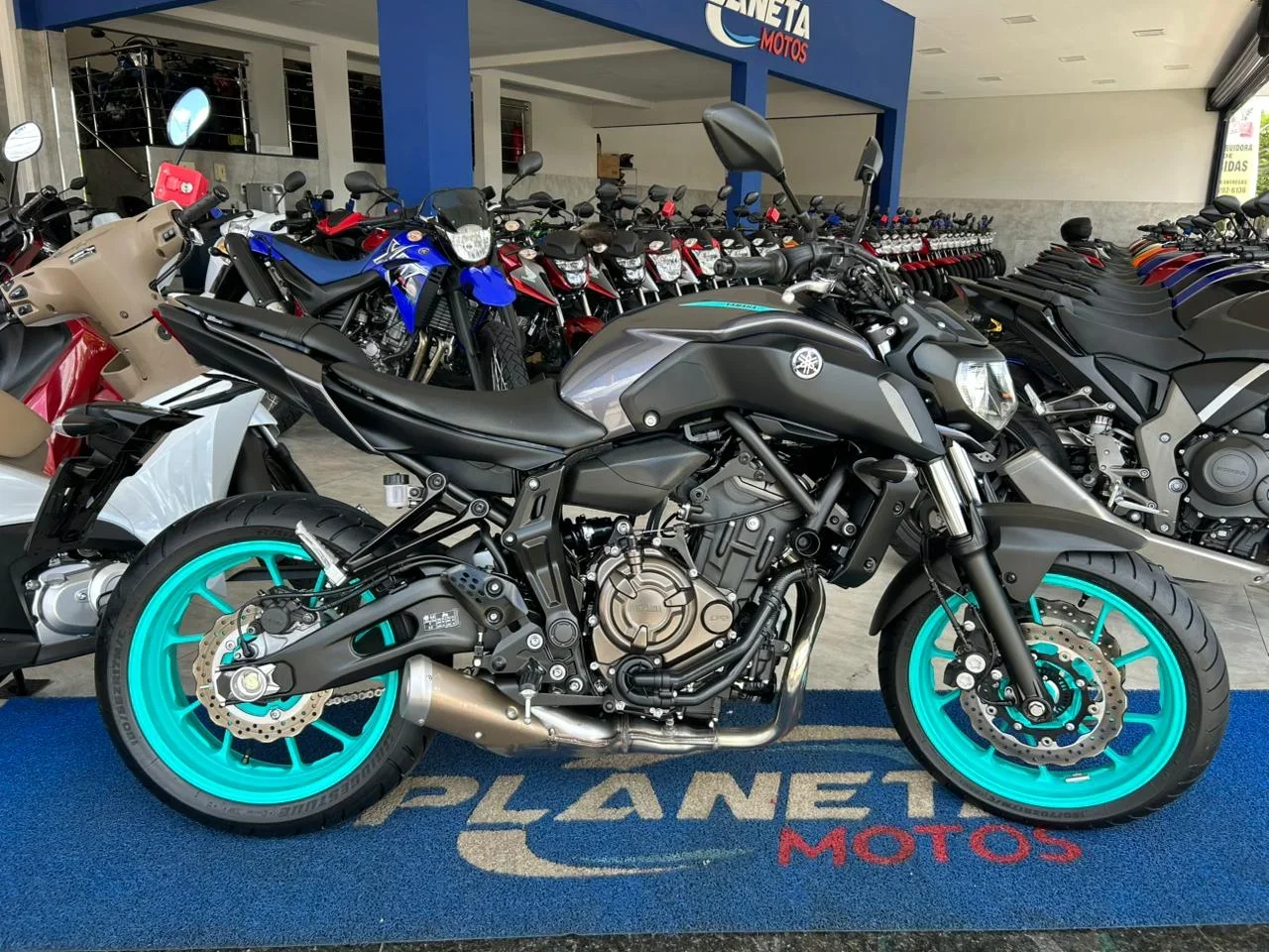 Yamaha Mt 07 Abs 2024/2025 - Usada em Goiânia - GO - Planeta Motos Goiânia