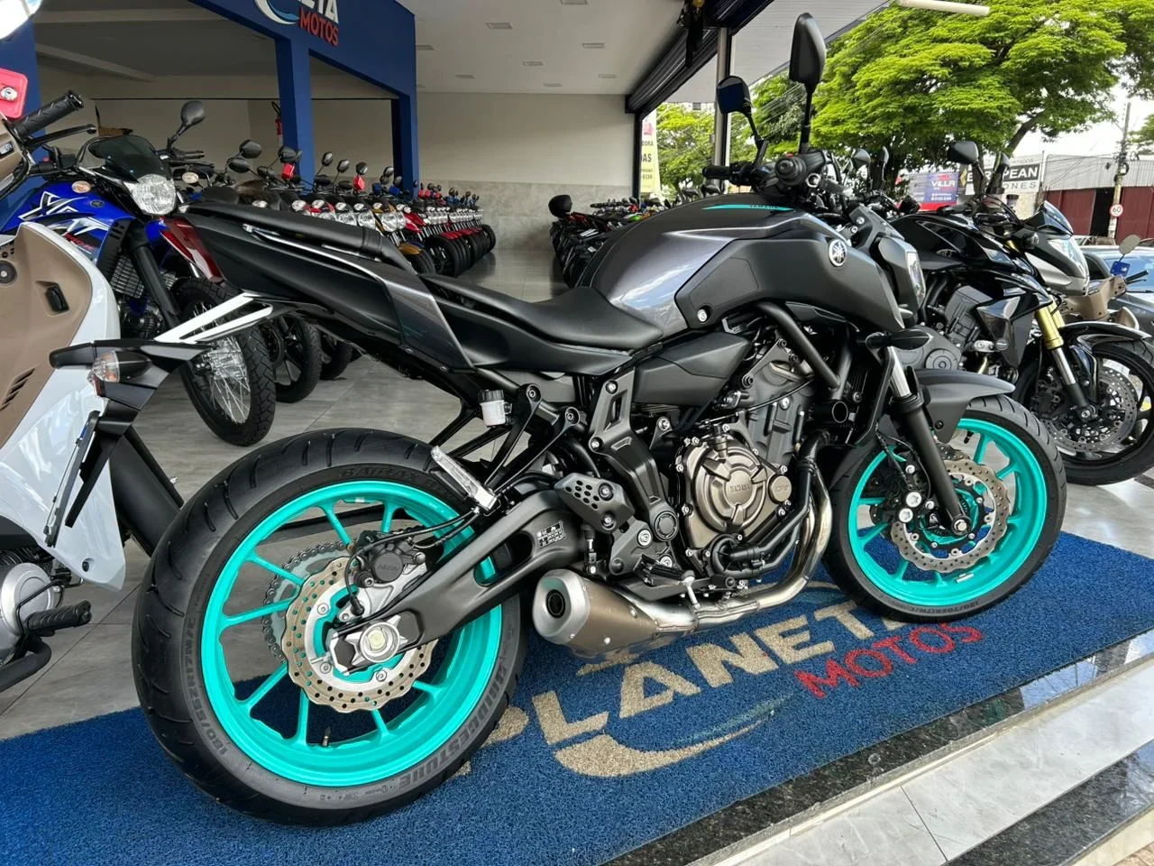 Yamaha Mt 07 Abs 2024/2025 - Usada em Goiânia - GO - Planeta Motos Goiânia
