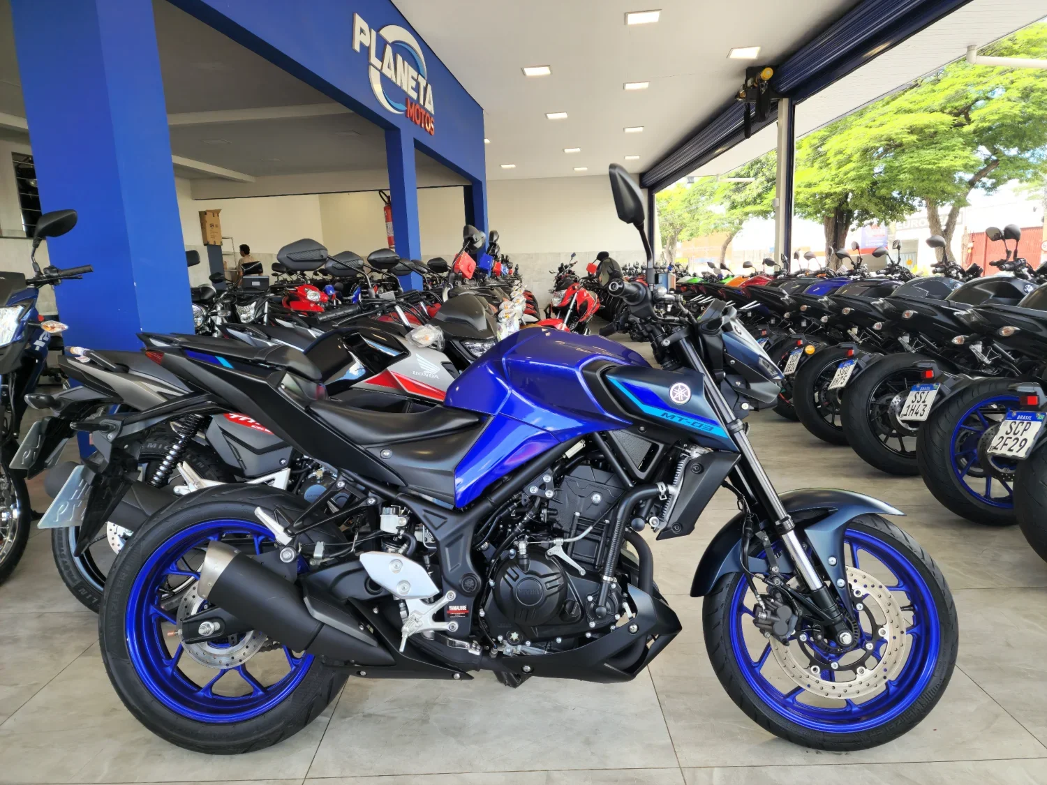 Yamaha Mt 03 Abs 2024/2025 - Usada em Goiânia - GO - Planeta Motos Goiânia